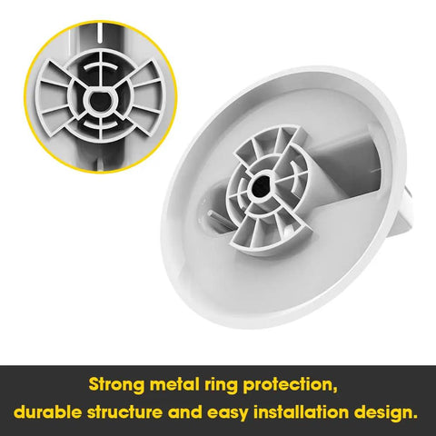 Must Have Replacement Dryer Timer Knob Assembly For Compatible Dryers Model WE03X25285 Replacement For AP6032623 And PS11763058 White