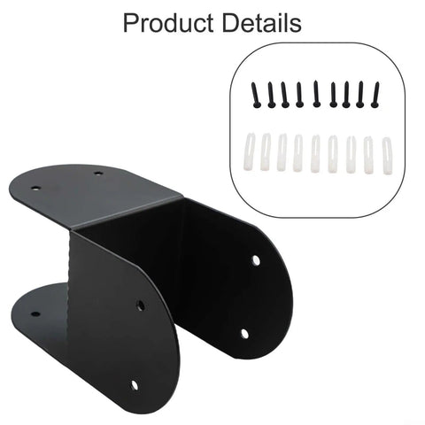 Heavy Duty Black Steel Post Cap Bracket For 4x4 Wood Posts Rock Solid Beam Connector For Gazebo And Patio Builds Rugged Outdoor Support Hardware That Truly Is A Backyard Game Changer