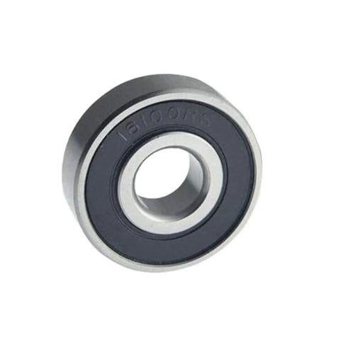 Deep Groove Ball Bearing 16100RS, Chromium Steel, 10x28x8mm, 2 Pack, Double Shield Metal Cover for Industrial Machinery
