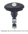 Push Button Cabinet Cam Lock Latch With Zinc Alloy Build IP65 Waterproof For RVs Yachts And Boats Rugged Keyless Access Secure Drawers