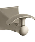 Memoirs Stately Robe Hook In Vibrant Brushed Bronze With Solid Brass Construction and Tarnish Resistant Finish