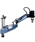 Heavy Duty Electric Tapping Machine With 1200mm Art Arm, M6 To M36 Thread Capability, 125 Rpm Speed with adjustable arm and control panel.