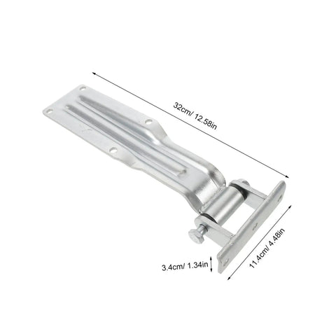 Heavy Duty Truck Door Hinge With Universal Fit For Semi Trailer Doors And Cargo Box Doors Anti Corrosion Finish And High Strength Steel For Easy Install On Your Workhorse Truck Body And Trailer Applications, 32cm steel hinge