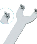 Heavy Duty Angle Grinder Wrench Set Compatible With 125 Mm And 150 Mm Tools featuring close-up of solid steel flats.