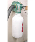 1 HP Wall Hanging Dust Collector For Woodworking Shops With A 4 Inch Inlet And A 13 And A Half Inch Dust Bag Prewired 110V