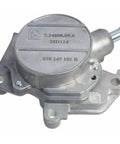 Rock Solid Vacuum Pump For Volkswagen Beetle Golf Jetta 1998 To 2004 Garage Tested, showing metal casing and connection fitting.
