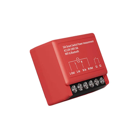 Killer 16A Wifi Smart Switch Module Handles Heavy Duty Appliances And Smart Lighting With Ac 110 240 Volt Power - red electrical switch module.