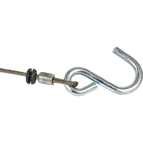 Close-up of Breakaway Safety Cable Assembly 34370 Replacement Part Compatible With UFP A 60 Disc And Drum Brake Actuator 32264K