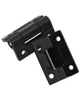 Ball Bearing Door Hinges Heavy Duty 2 Pack Adjustable Torque Damping Hinge With Free Stop Positioning For Indoor Outdoor Doors Black Finish