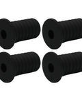 Get Your Cables Protected With These Super Durable 3/4 Inch Black Cable Grommets Made From Silica Gel For Outdoor Use And Extreme Pressure, 4 pack