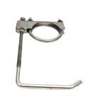 Beefy Heavy Duty 4 Inch Exhaust Clamp With Hanger Kit For Cars And Trucks Universal Muffler Mounts Stainless Steel Zinc Plated Durable Auto Tools