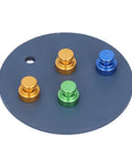 Solid MH14 Magnetic Welding Bracket Durable Soldering Holder With Adjustable Support For Circuit Board Assembly, includes colored magnets.
