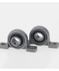 10 Pcs 35mm Zinc Alloy Pillow Block Spherical Roller Bearing Shaft Support Heavy Duty Industrial Use With Kp007 Design For Smooth Operation And Solid Beast Guarantees Long Life Without Fail While Keeping Your Machines Running Sweet Every Single Day Like, gray mounted bearings