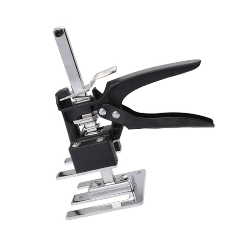 Rugged Carbon Steel Furniture Lifting Jack Adjustable Multi Purpose Cabinet Installer Hoist Heavy Duty Handheld Support Tool For Weekend Warriors And Pro Woodworking Jobs, detailed view of the sturdy jack mechanism.