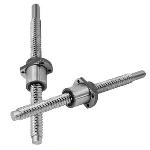 Left Hand Thread Ball Screw With Nut SFE1616 16mm Diameter 16mm Pitch End Machined BK12 BF12 Roller Screw Rod 800mm