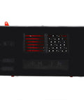 Black front panel of Electronic DIY Radio Kit With 3V 6 Tube S66E Classic Circuit 535-1620KHz