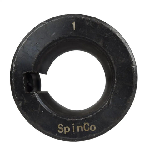 Heavy Duty One Inch Solid Shaft Coupler With Keyway And Set Screws, Three Inch Long, One Inch Bore, One And Five Eighths Inch Outside Diameter, Black Oxide Finish, C1018 Mild Steel, One Quarter Inch By One Eighth Inch Keyway, For Motors And Machinery black shaft coupler