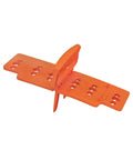 Ace Any Backyard Build With This Slick Deck Spacer And Fastener Alignment Guide in bright orange helps maintain quarter inch gaps.