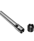 Tough As Nails C16 ER11 Straight Shank Extension Bar For Milling Machines And Lathes Heavy Duty ten inch bar with collet holder.
