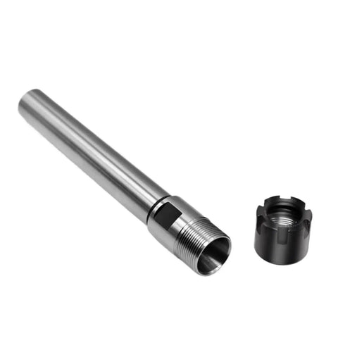 Tough As Nails C16 ER11 Straight Shank Extension Bar For Milling Machines And Lathes Heavy Duty ten inch bar with collet holder.