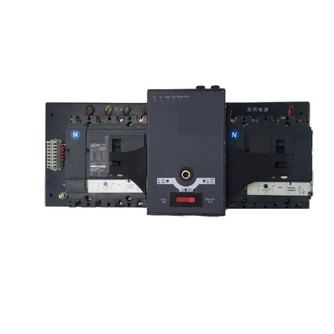 Dual Power Source Transfer Switch 4P-100A CB Class Automatic Transfer Switch High Power Plug And Play, Easy Install, Low Maintenance, Stable Performance, Wide Range Of Applications For Home, Shop, Office And Backup Generator Systems, front view