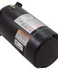 Beefed Up One Horsepower Round Flange Replacement Motor For HVAC Fans 3450 RPM With Corrosion Resistant Outer Shell And Easy Wiring Access