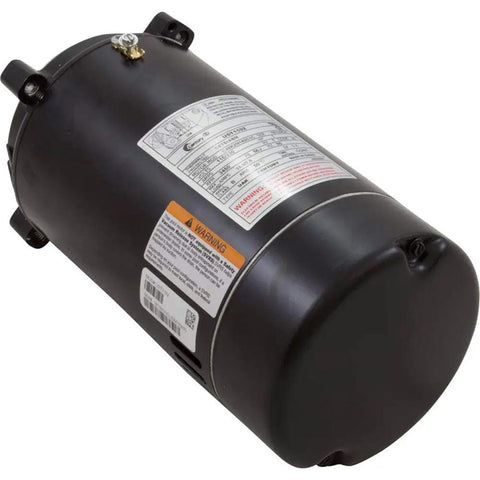 Beefed Up One Horsepower Round Flange Replacement Motor For HVAC Fans 3450 RPM With Corrosion Resistant Outer Shell And Easy Wiring Access