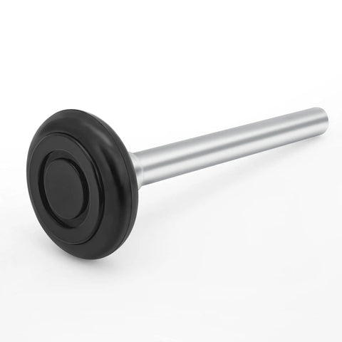 Ten Pack 2 Inch Nylon Garage Door Rollers With 4 Inch Stem Ultra Quiet Durable Waterproof Bearings 6200 2RS For Smooth Operation And Over 200000 Door Cycles, single roller view