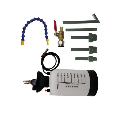 Super Cool 5L Gear Dispensing Machine For Efficient Workshop Fluid Extractor Tool with hoses, valve, and accessories.