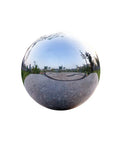 Dope Polished Hollow Stainless Steel Ball 201 Grade, metal sphere with sleek surface for industrial decor, 250mm diameter