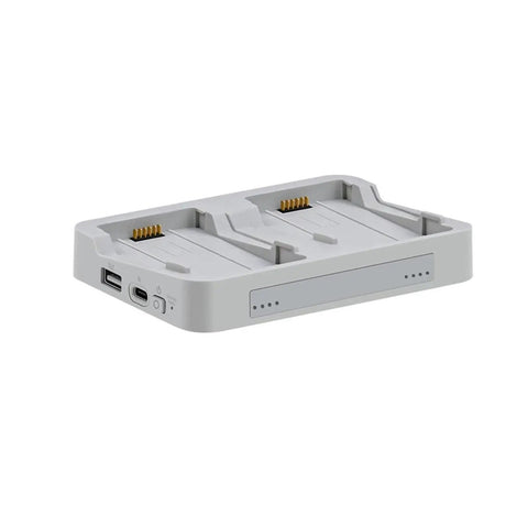 Flip Drone Dual Battery Charging Hub 2-Way Power Bank Charger Station design close-up