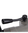 Close-up of handle mechanism on Heavy Duty Hydraulic Rebar Cutter Tool Electric Steel Bar Bender Rb16 Model.