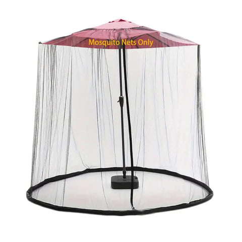 6Ft To 11Ft Patio Umbrella Mosquito Netting Keeps Bugs Away ✓