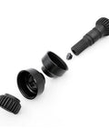 Badass Gear Shaft Collar Cover Kit Build Fits 800 Z8 800EX and 1000 Transmission Upgrade, black cover parts