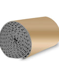 Game Changer Soundproof Acoustic Panels Cut From Dense Cotton Foam For Home Studios And Drum Rooms In Dark Gray Roll for easy installation.