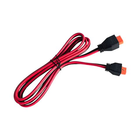 Top Shelf XT60i Extension Cable Male To Female 12 Awg 16 Foot Power Wire With Reinforced Connectors, featuring red and black wires.