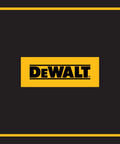 DeWalt logo on black background with yellow accents, unrelated to Cordless Wet Dry Vacuum Cleaner 2 Gallon Shop Vac With HEPA Filter Lightweight
