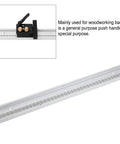 T Track Miter Bar Slider Aluminum Alloy Woodworking Guide Rail With Measuring Scale for DIY Projects, shown close-up 400mm option.