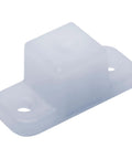 4 Pack 3/4 Inch White Plastic Drawer Slide Spacers Cabinet Side Shims for seamless drawer alignment and easy installation