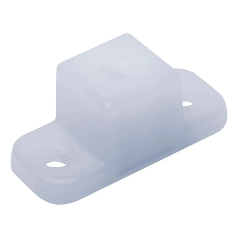 4 Pack 3/4 Inch White Plastic Drawer Slide Spacers Cabinet Side Shims for seamless drawer alignment and easy installation