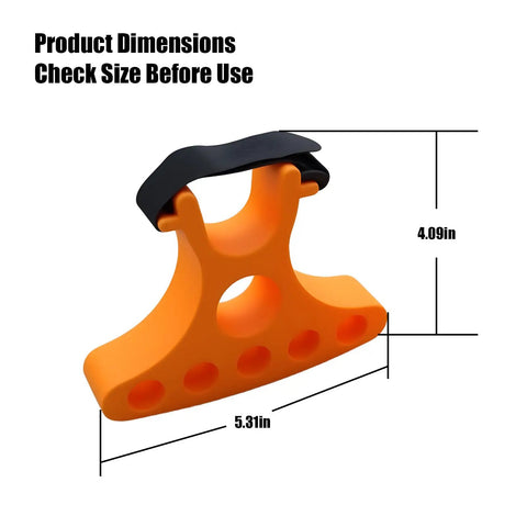 Two Pack Beefy Bike Repair Stands With Portable Handlebar Jacks For Bicycle Maintenance dimensions in orange plastic