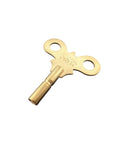 Antique Clock Key N6 Replacement Part Three Point Six Millimeter Solid Brass DIY Clock Assembly Kit