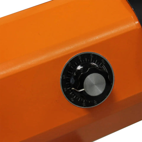 Close-up of the control dial on a Portable Electric Chamfering Machine For Precision Straight Edge Milling featuring tough tungsten cutters.