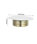 Concealed Fire Sprinkler Cover Plate And Ceiling Escutcheon Featuring A Snug Fit Slick Finish And No Sweat Install for indoor use, 3.3 in.