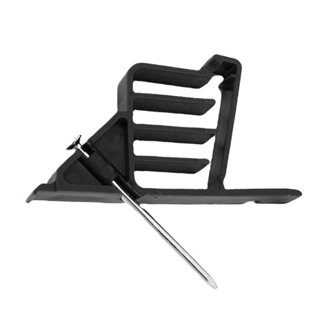 Heavy Duty Multi Cable Clips Keep Your Messy Wires Totally Tidy And Secure With These Versatile Electrical Wire Stackers, black clip with steel nail.