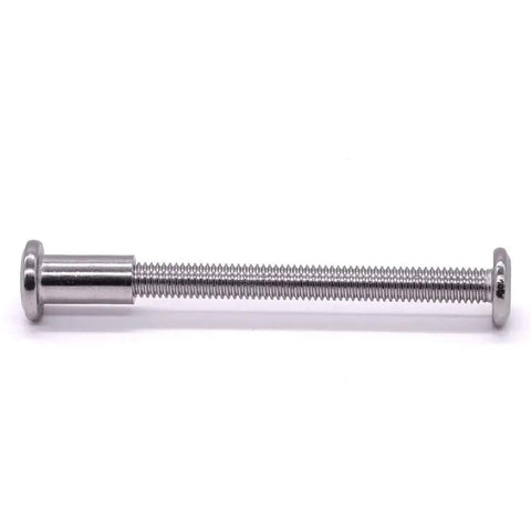 M6 X 50MM Furniture Screws With Barrel Nuts Kit 304 Stainless Steel Heavy Duty Workhorse showing full thread design.