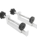 Adjustable Aluminum Clamp For Table Guide And Woodworking, Rock Solid Grip For Stable, Accurate Cuts, Two Clamps Side View