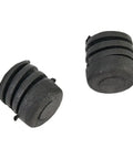 Premium Black Rubber Hood Stop Bumpers For Nissan 5-Pack Kit Dampens Engine Noise Reduces Vibration And Protects Metal Contact Weatherproof Cushion Door Seal Buffers Keep Your Ride Chiller Slicker And Quieter. Black rubber hood bumpers, 2 views