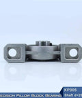 Heavy Duty Precision KP005 Mounted Bearing Fits 25mm Shaft Zinc Alloy Pillow Block Housing Unit For Industrial Machinery Rigs And Builds That Work Smoothly Without Problems And Come Straight Up Ready To Install In Your Garage Shop Today. front view zinc alloy pillow block bearing with 25mm shaft