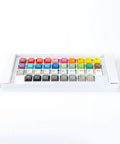 GMK Stock Color Keycaps For Custom Mechanical Keyboard Builds Color Match Ref Made In Germany Premium Double Shot Abs Or Pbt Mx Switch Compatible color keycap set in white tray